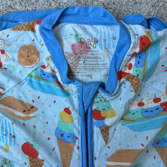 Little Sleepies Play Ice Cream Romper - Picture 4 of 4